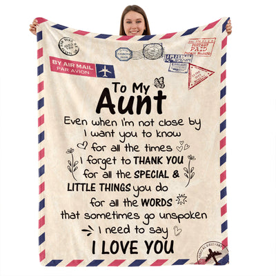 Best Aunt Blanket