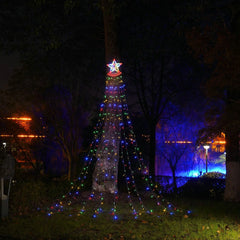 LED Star Waterfall Light