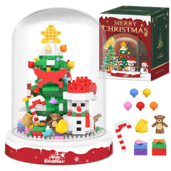 Christmas Tree Snowman Building Blocks