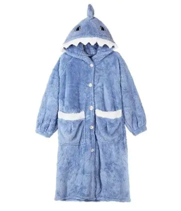 Fleece Shark Robe